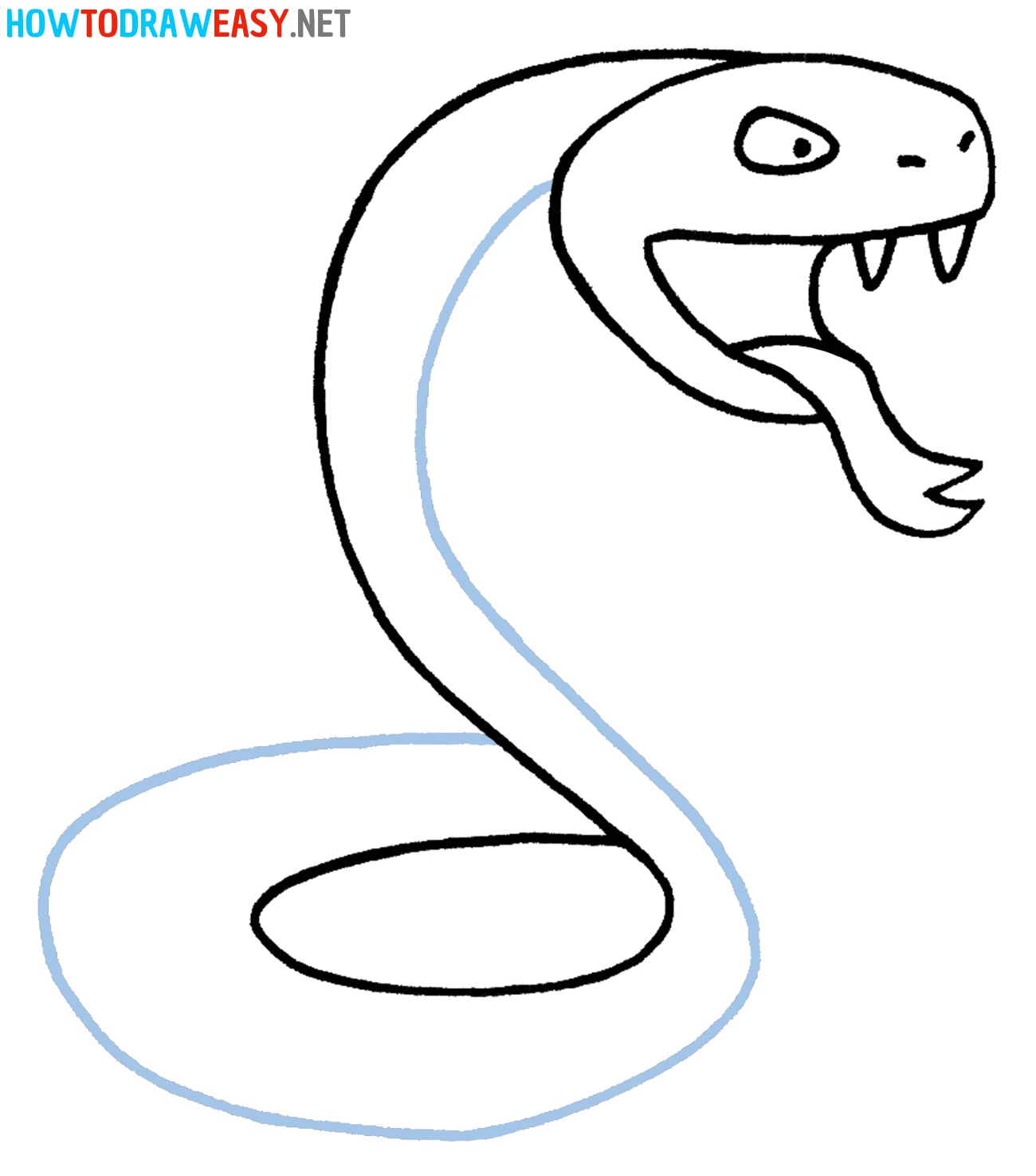 Snake Drawing Tutorial