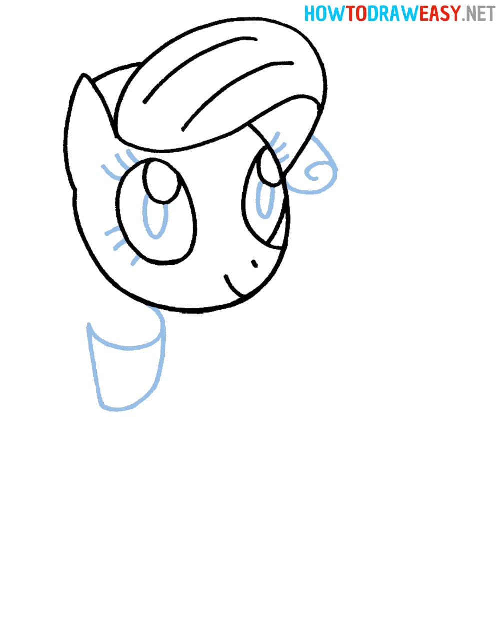 Chibi My Little Pony Drawing