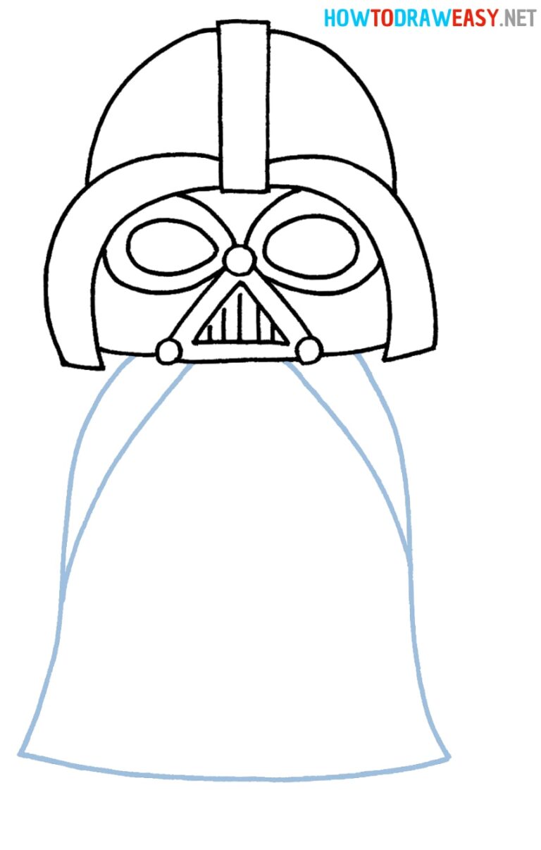 How to Draw Darth Vader - How to Draw Easy