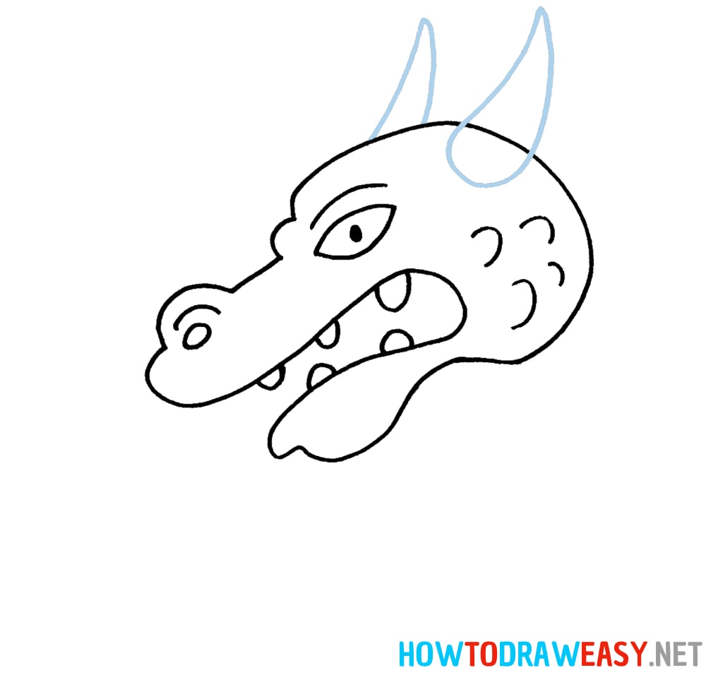 Draw a Dragon Head