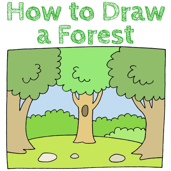 How to Draw a Forest