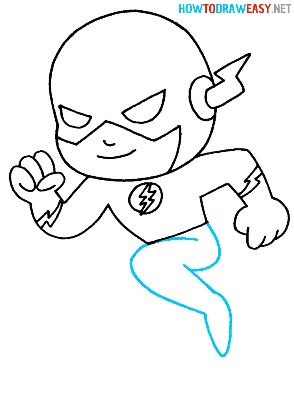 Drawing of the Flash