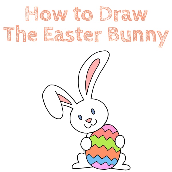 How to Draw an Easter Bunny