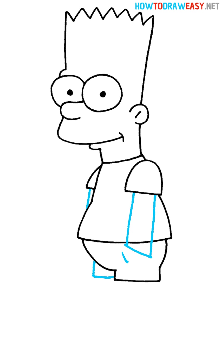 How to Draw a Simple Bart Simpson