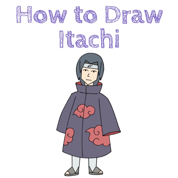 How to Draw Itachi