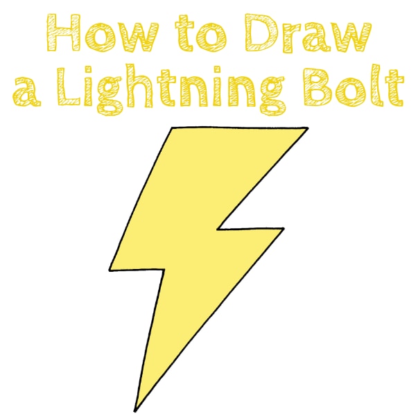How to Draw a Lightning Bolt