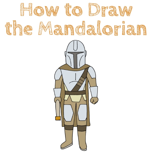 How to Draw The Mandalorian