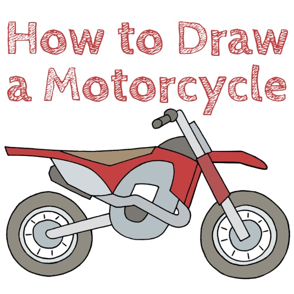 How to Draw a Motorcycle