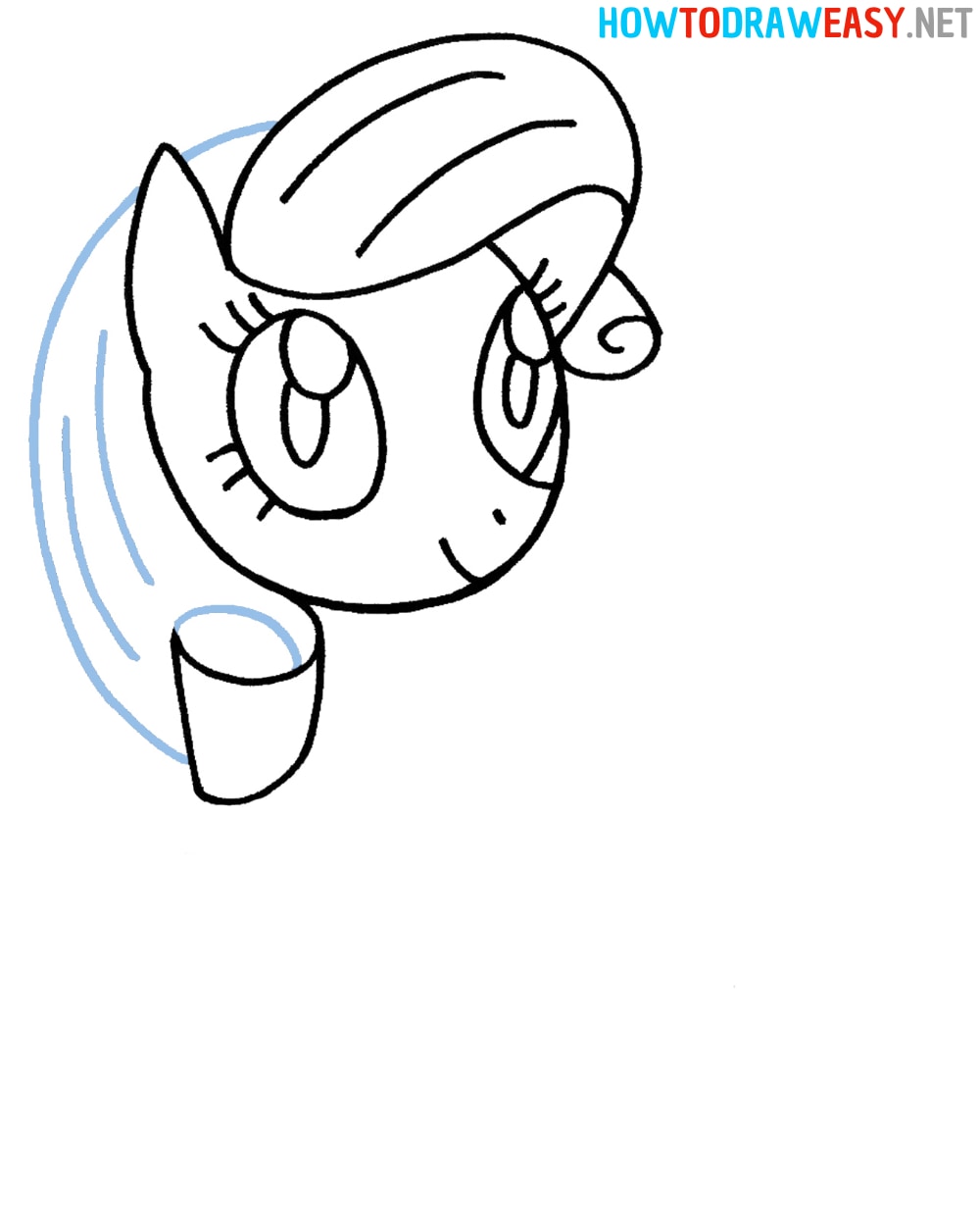 My Little Pony Head Drawing