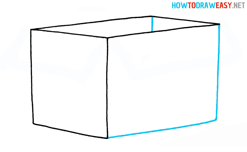 Carton Box Drawing Tutorial