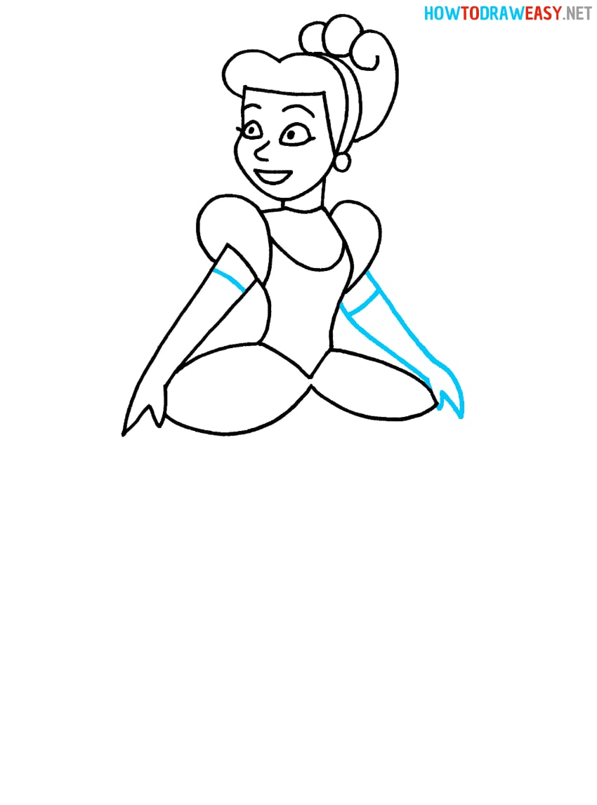 Cinderella Princess Drawing