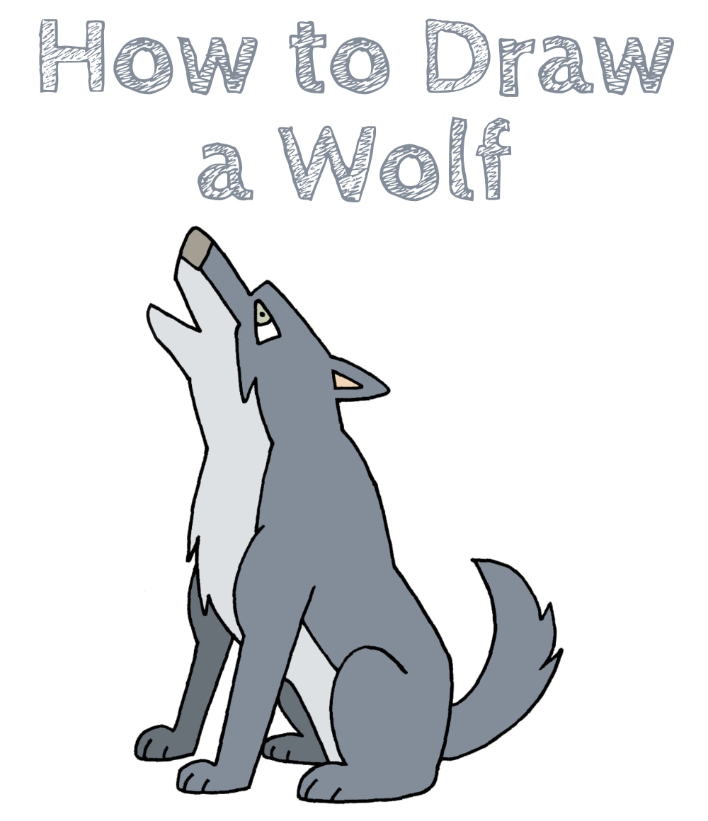 Easy to Draw Wolf