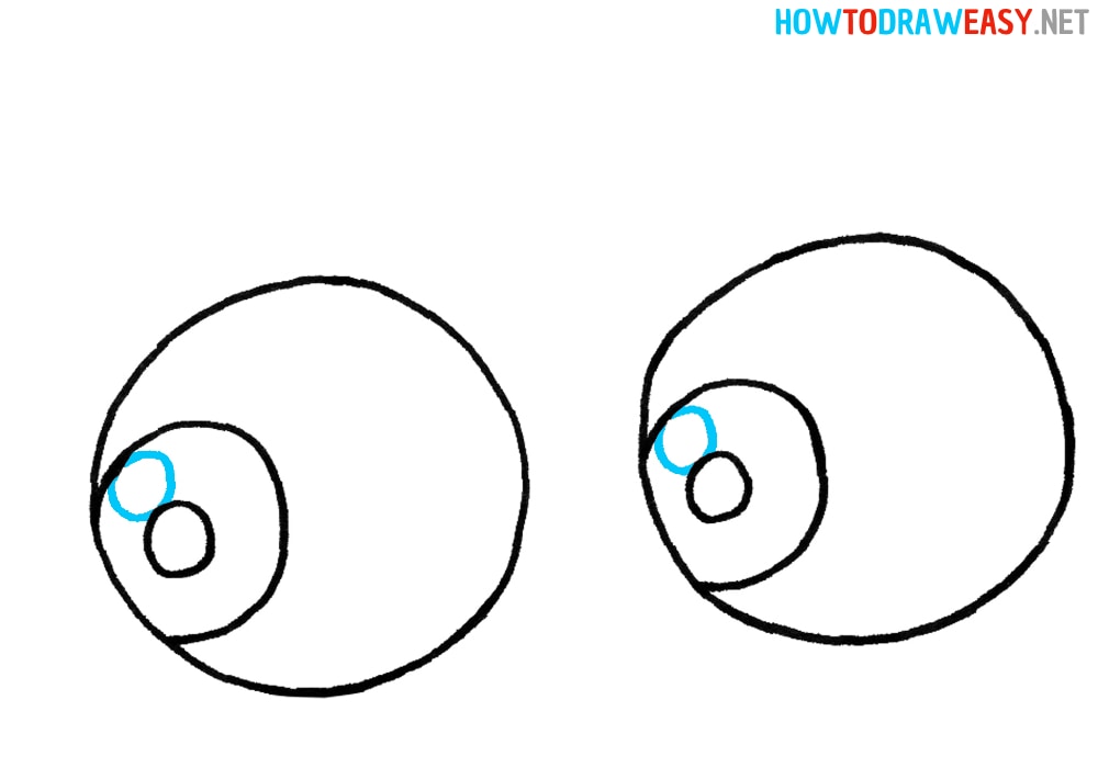 How to Sketch Cartoon Eyes