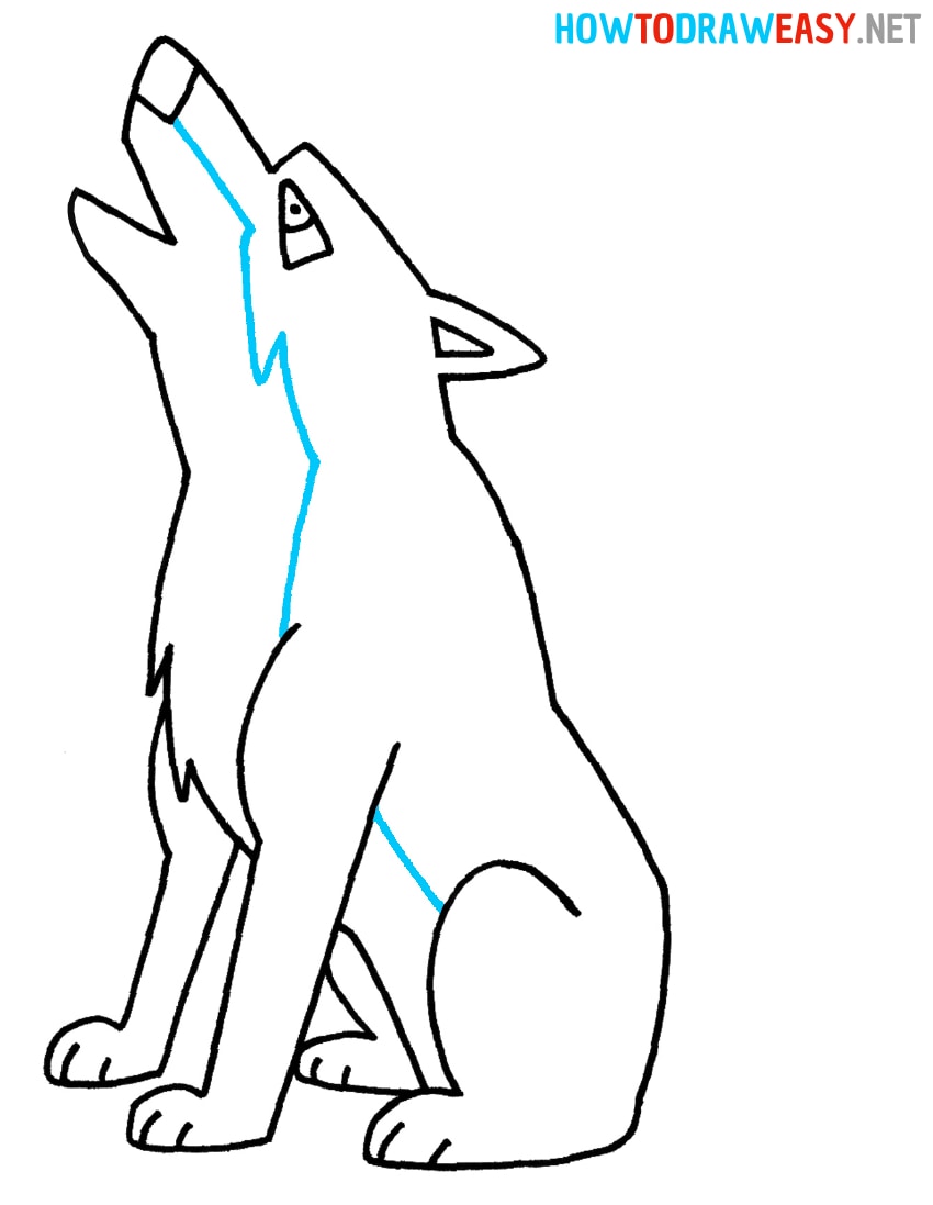 Wolf Drawing Tutorial