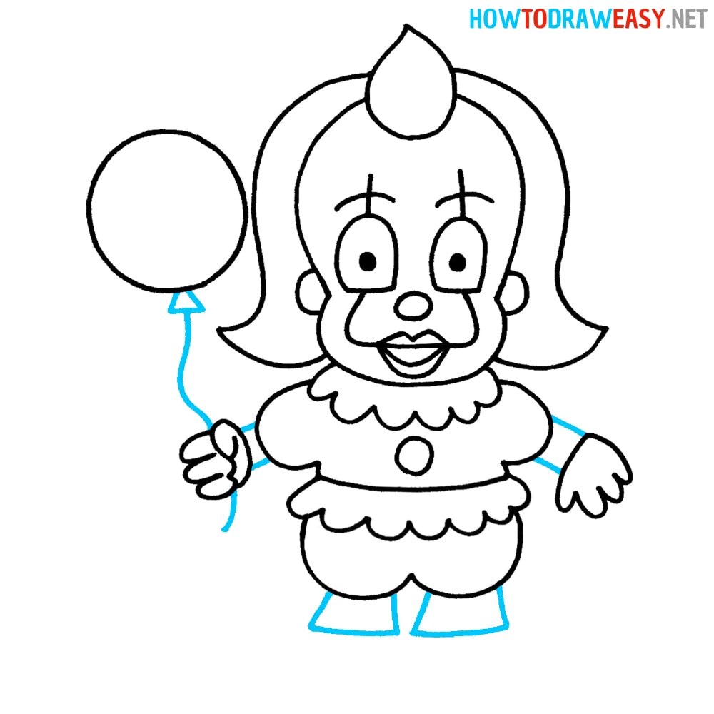 How to Draw Pennywise Easy