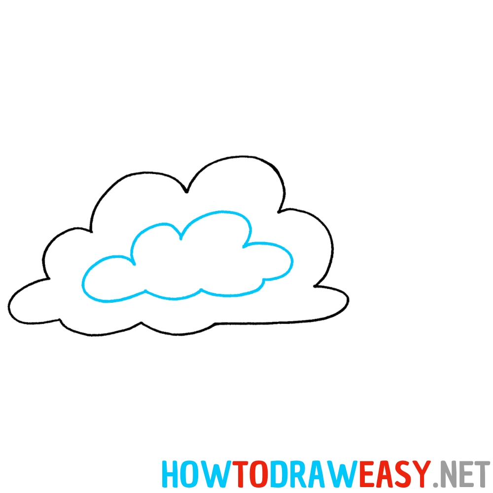 Cartoon Clouds Drawing