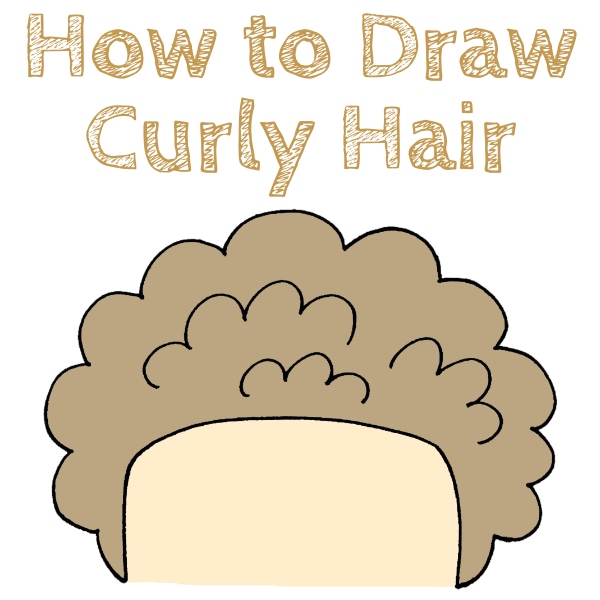 How to Draw Curly Hair