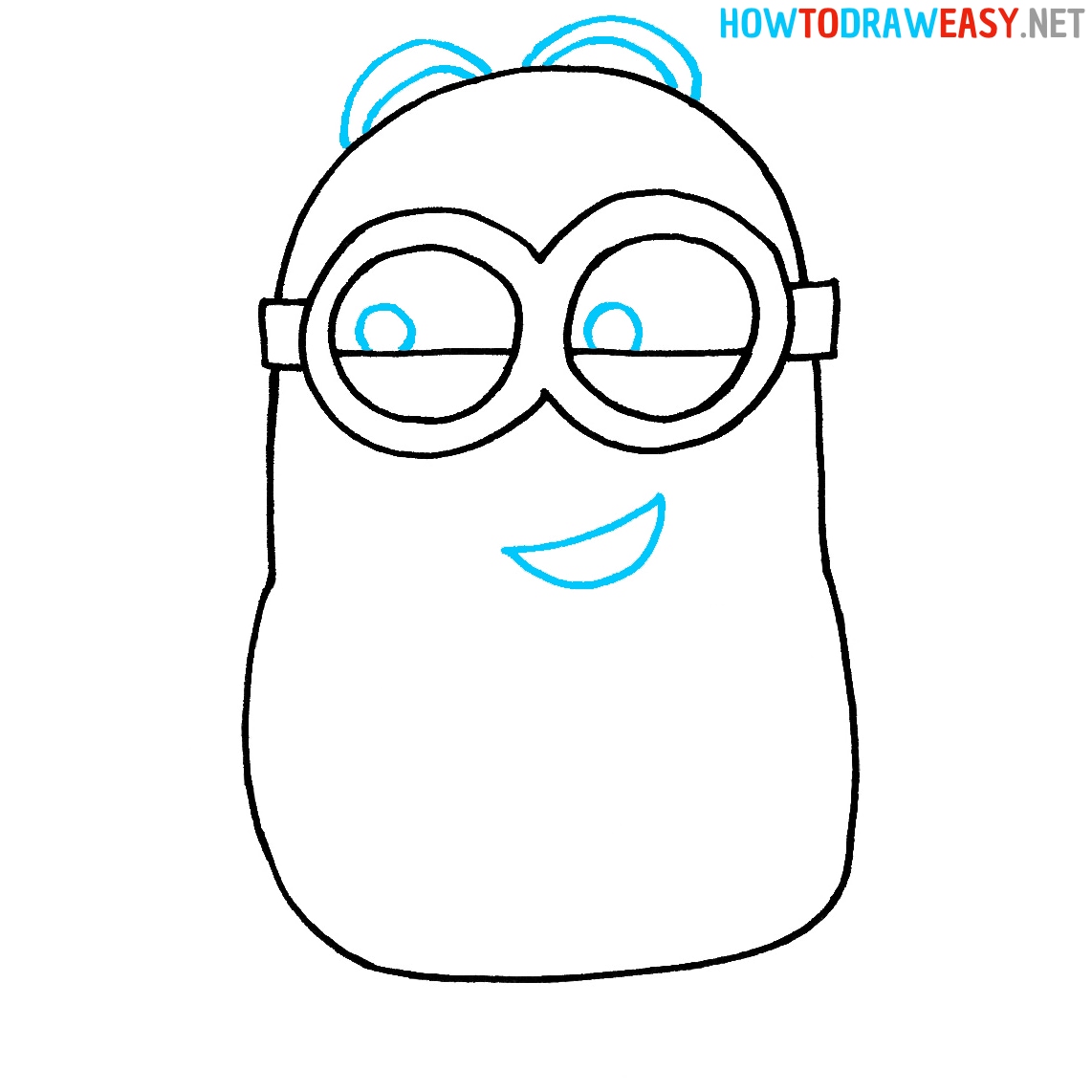 Easy Minion Drawing
