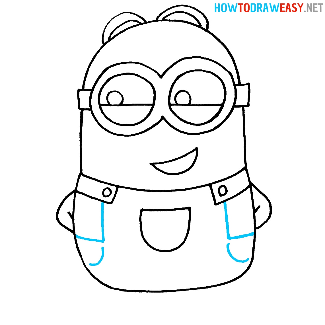 How to Draw Easy Minion