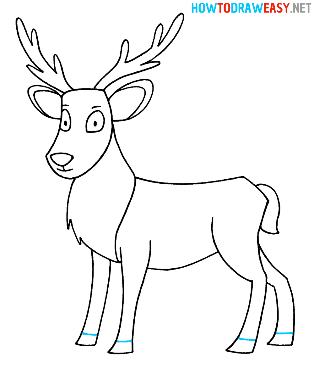 How to Draw a Deer Easy