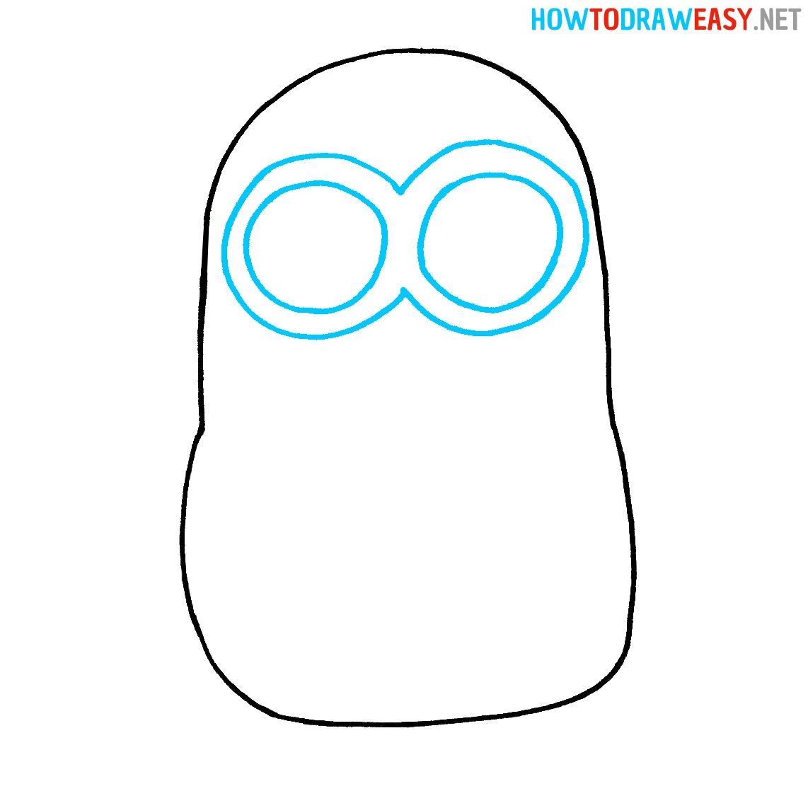 How to Draw an Easy Minion