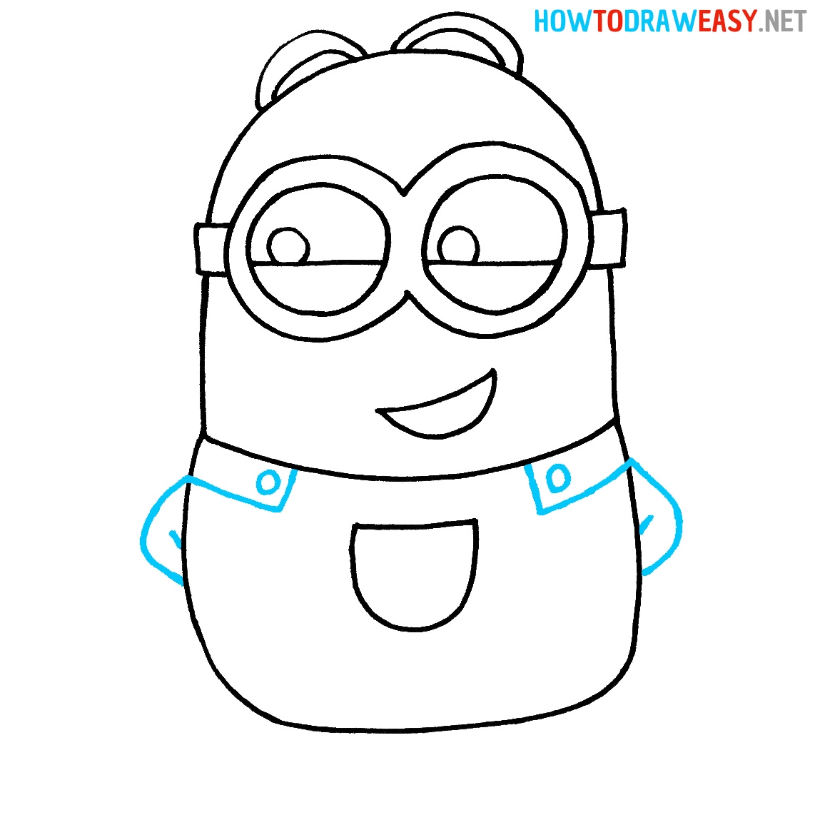 Minion Easy Drawing