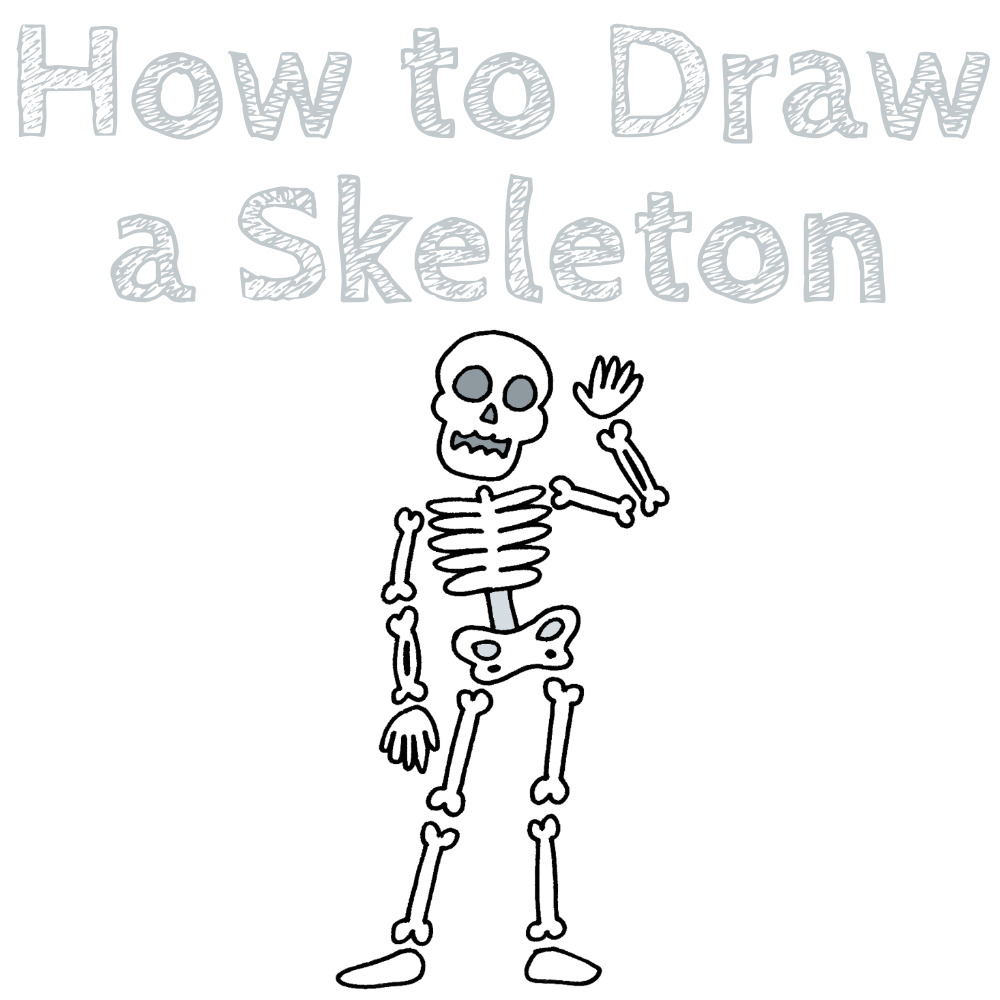 Skeleton How to Draw