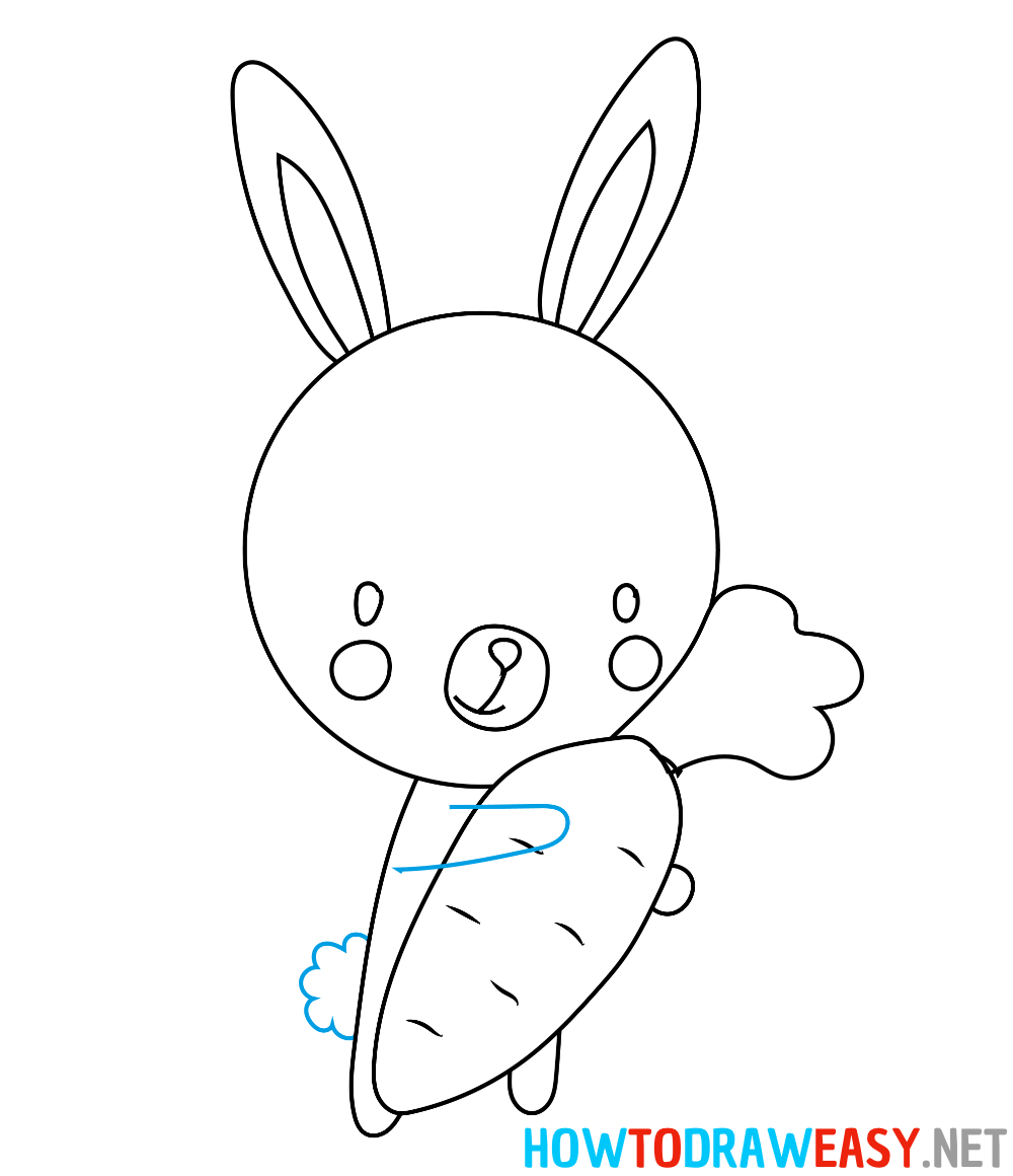 Baby Bunny Drawing Tutorial