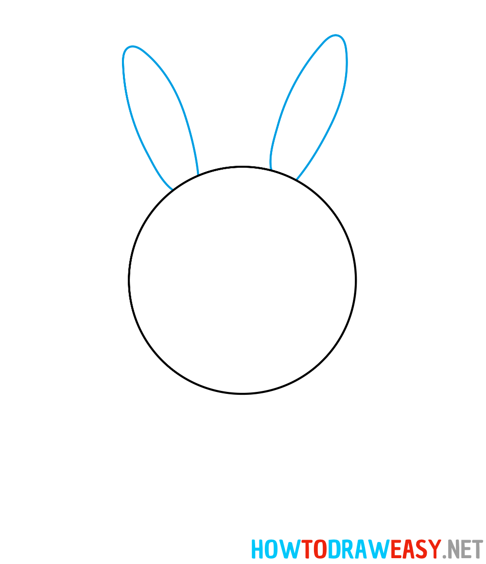 Baby Bunny Head Drawing