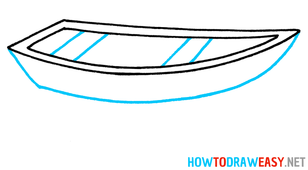 Boat Easy Drawing