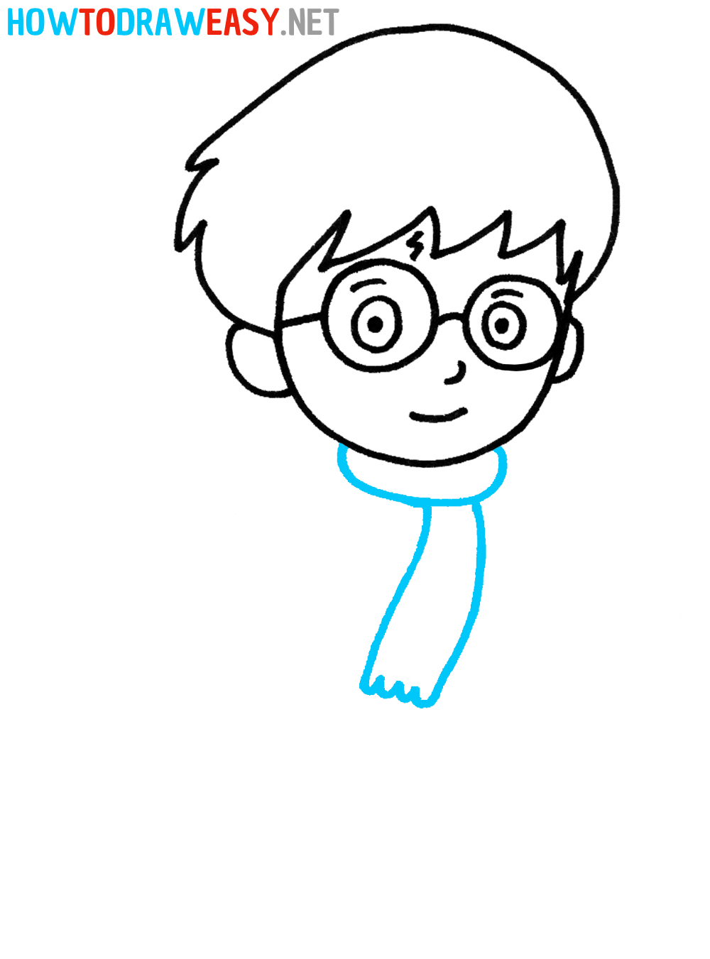 How to Draw Harry Potter Scarf