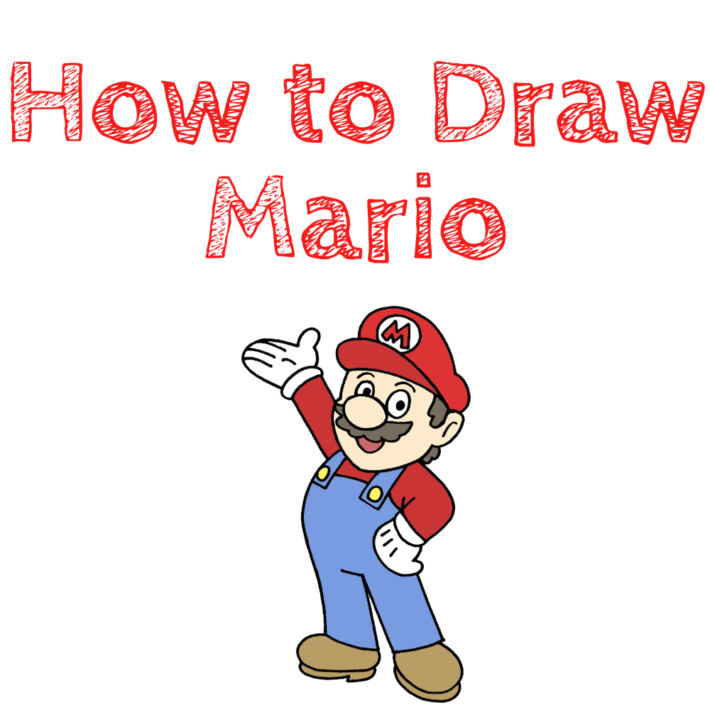 How to Draw Super Mario Simple