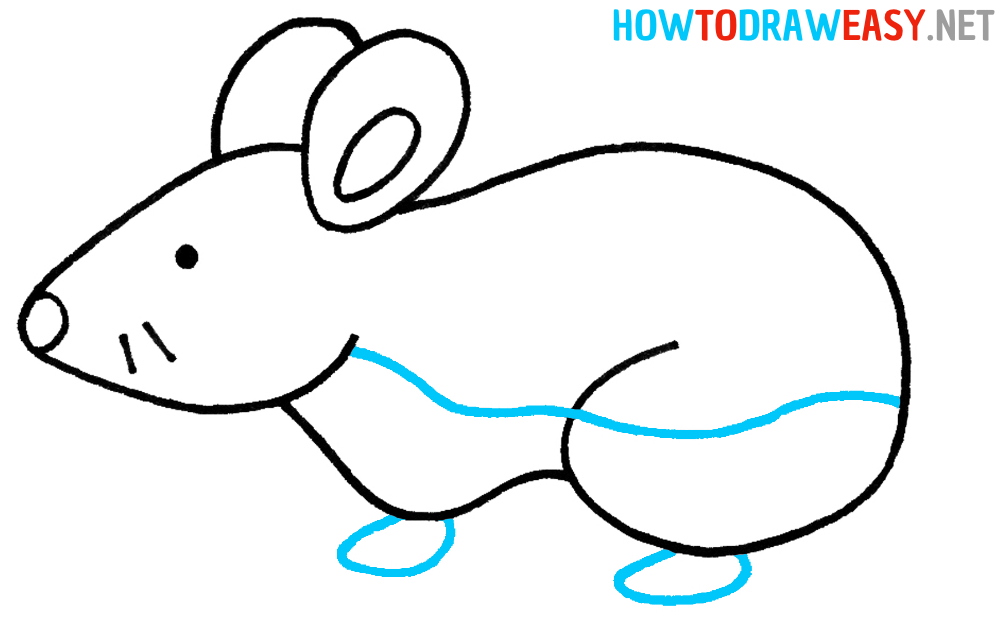 How to Draw a Mouse Easy