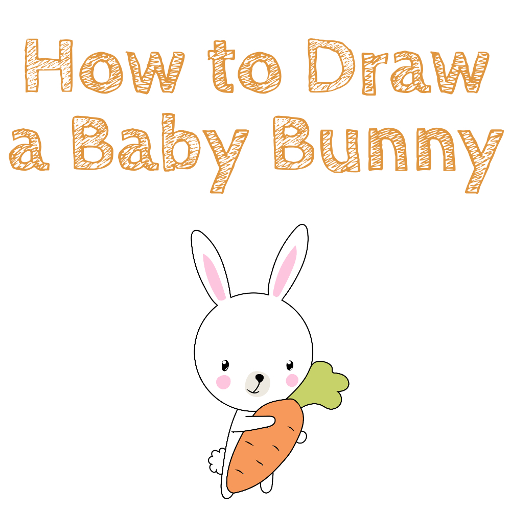 How to Draw a Simple Baby Bunny