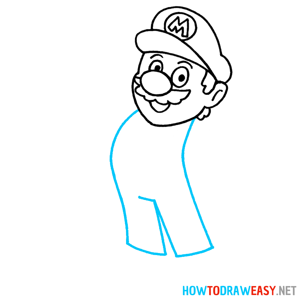How to Draw an Easy Super Mario