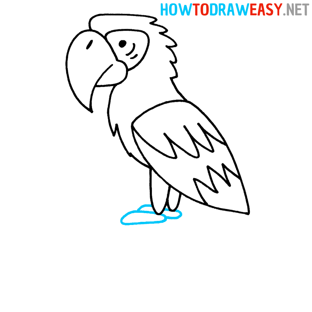 Parrot Bird Drawing