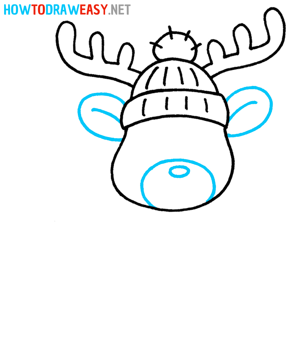 Reindeer Drawing Tutorial