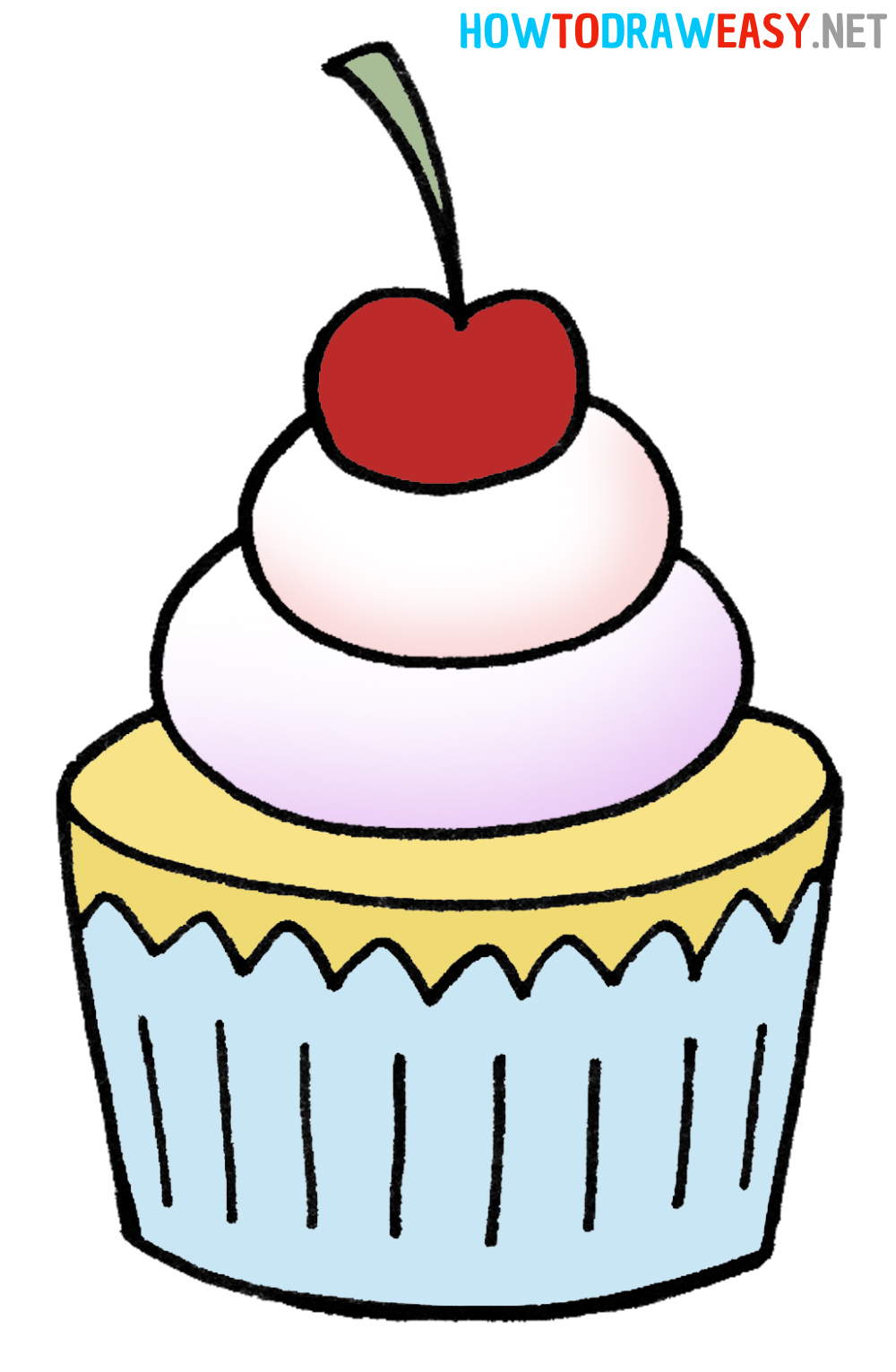 Cupcake Drawing