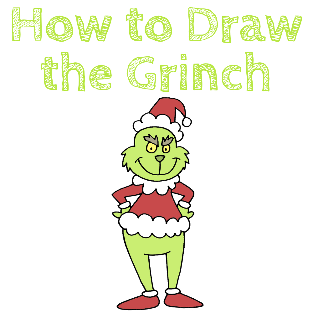 How to Draw the Grinch for Beginners