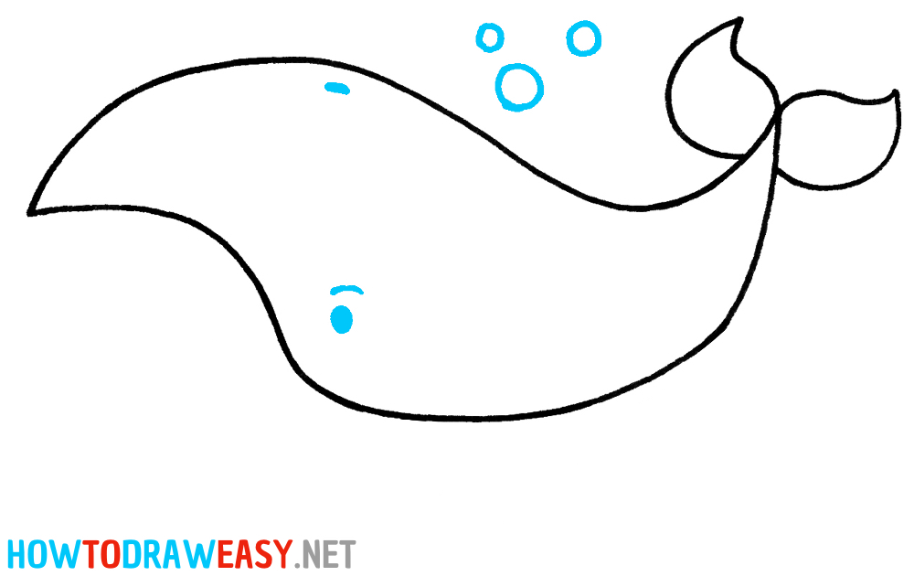 How to Draw a Whale Simple