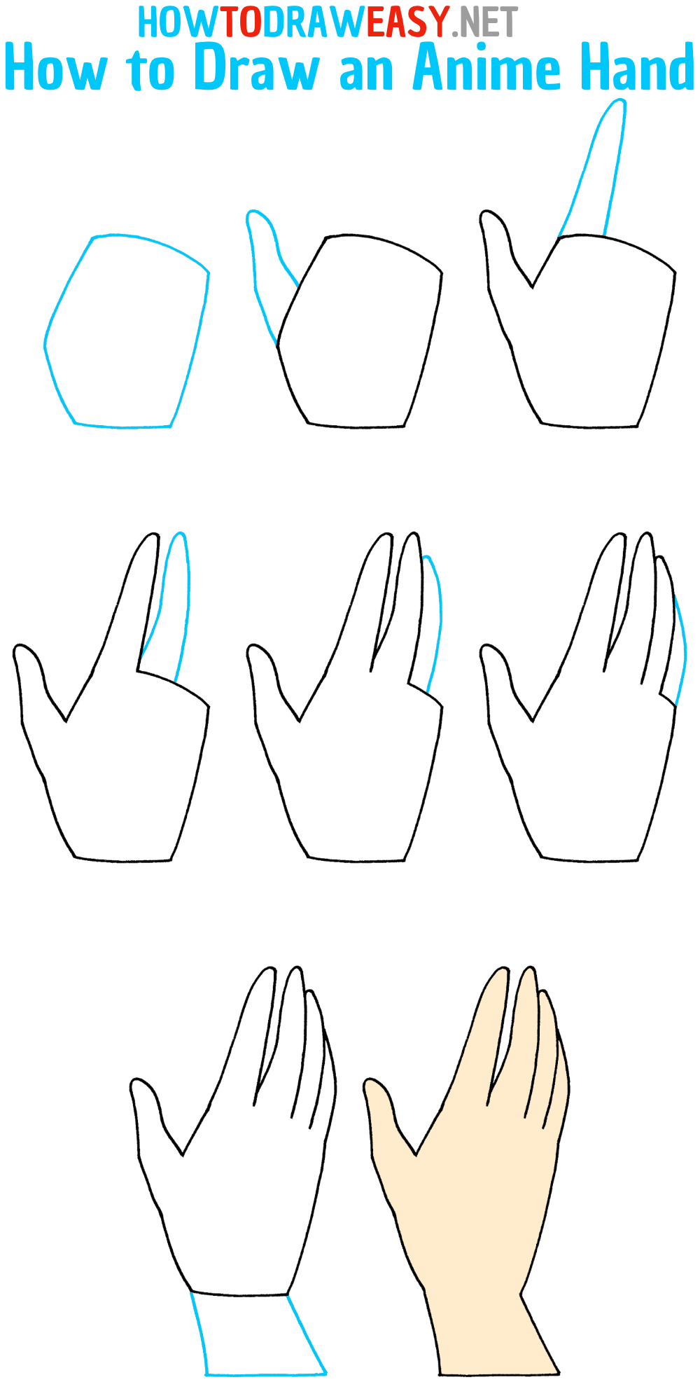 Anime and Manga Hand Drawing Step by Step