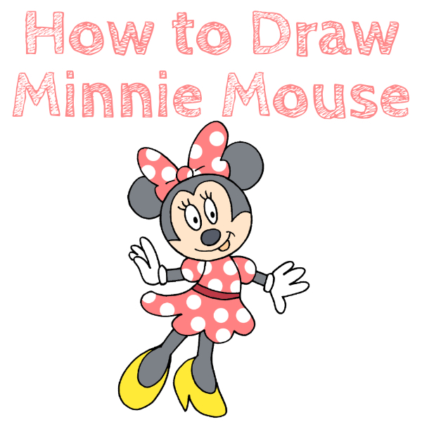 How to Draw Minnie Mouse