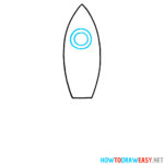 How to Draw a Rocket - How to Draw Easy