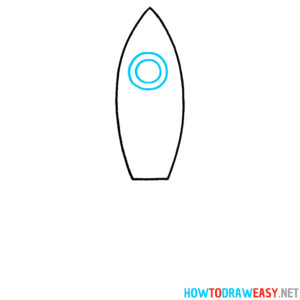 How to Draw a Rocket - How to Draw Easy