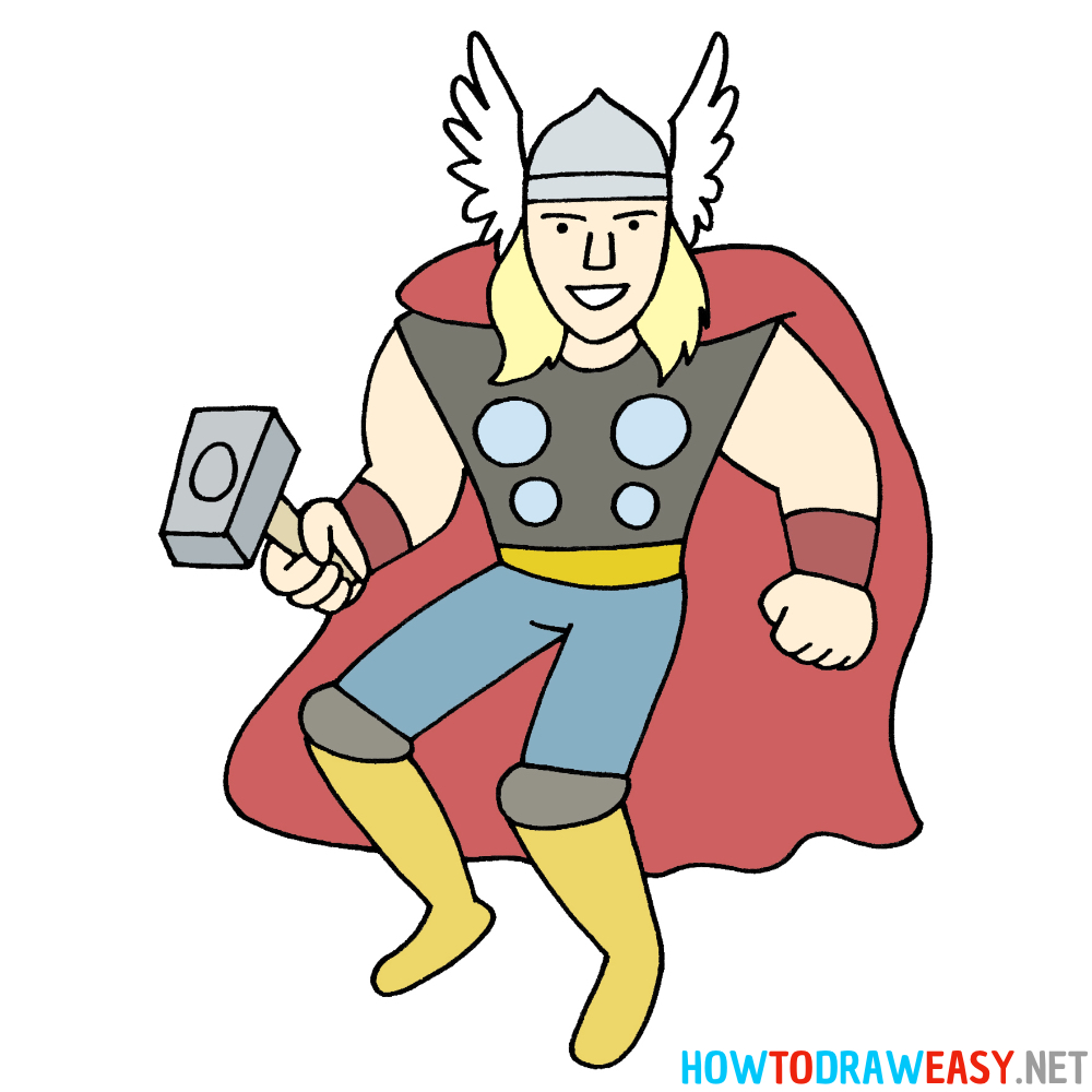 How to Draw Thor Easy