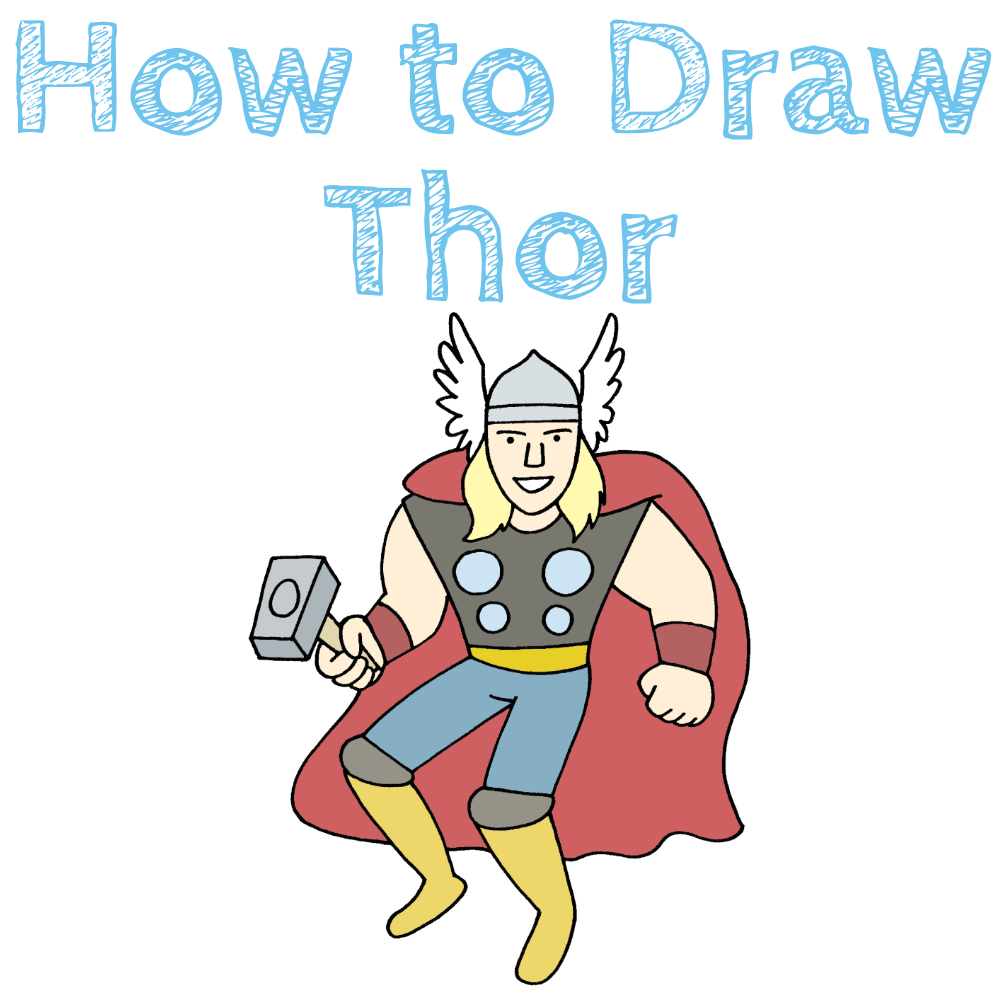 How to Draw Thor Easy