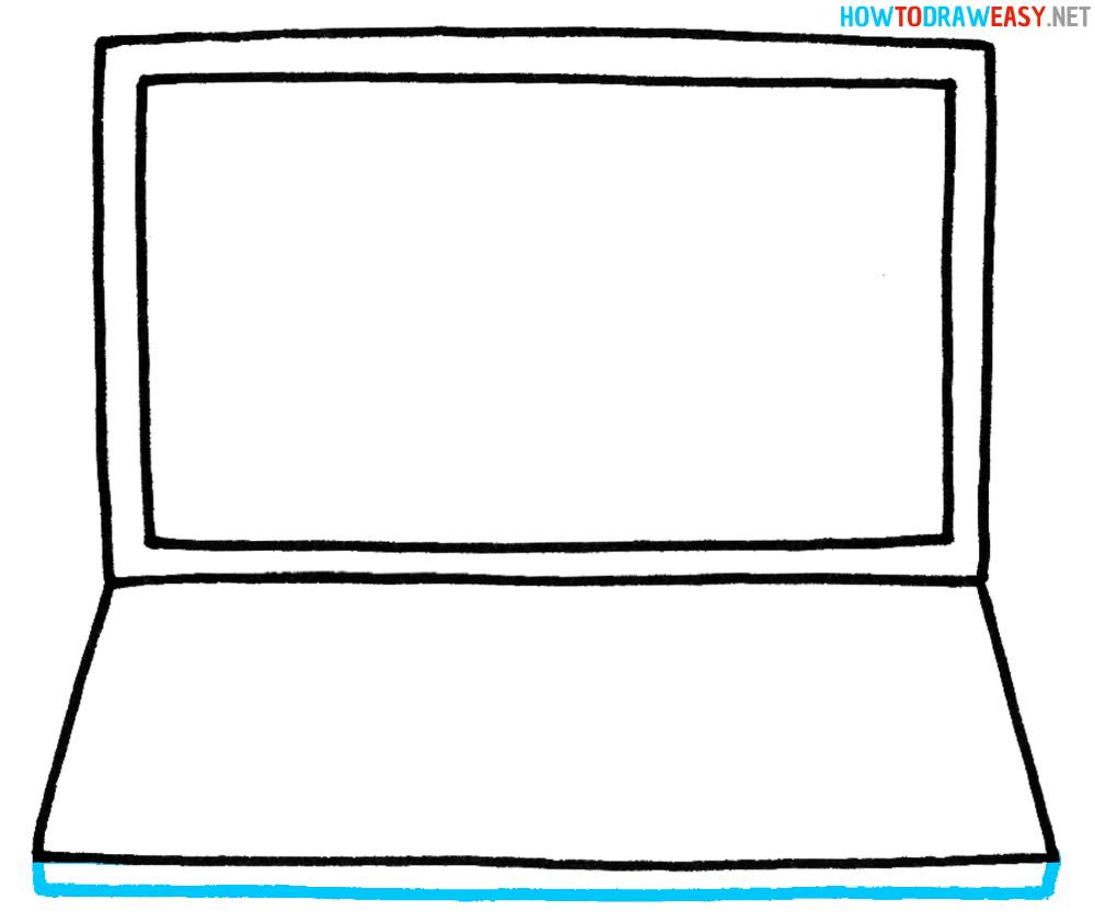 Computer Drawing Fourth Step
