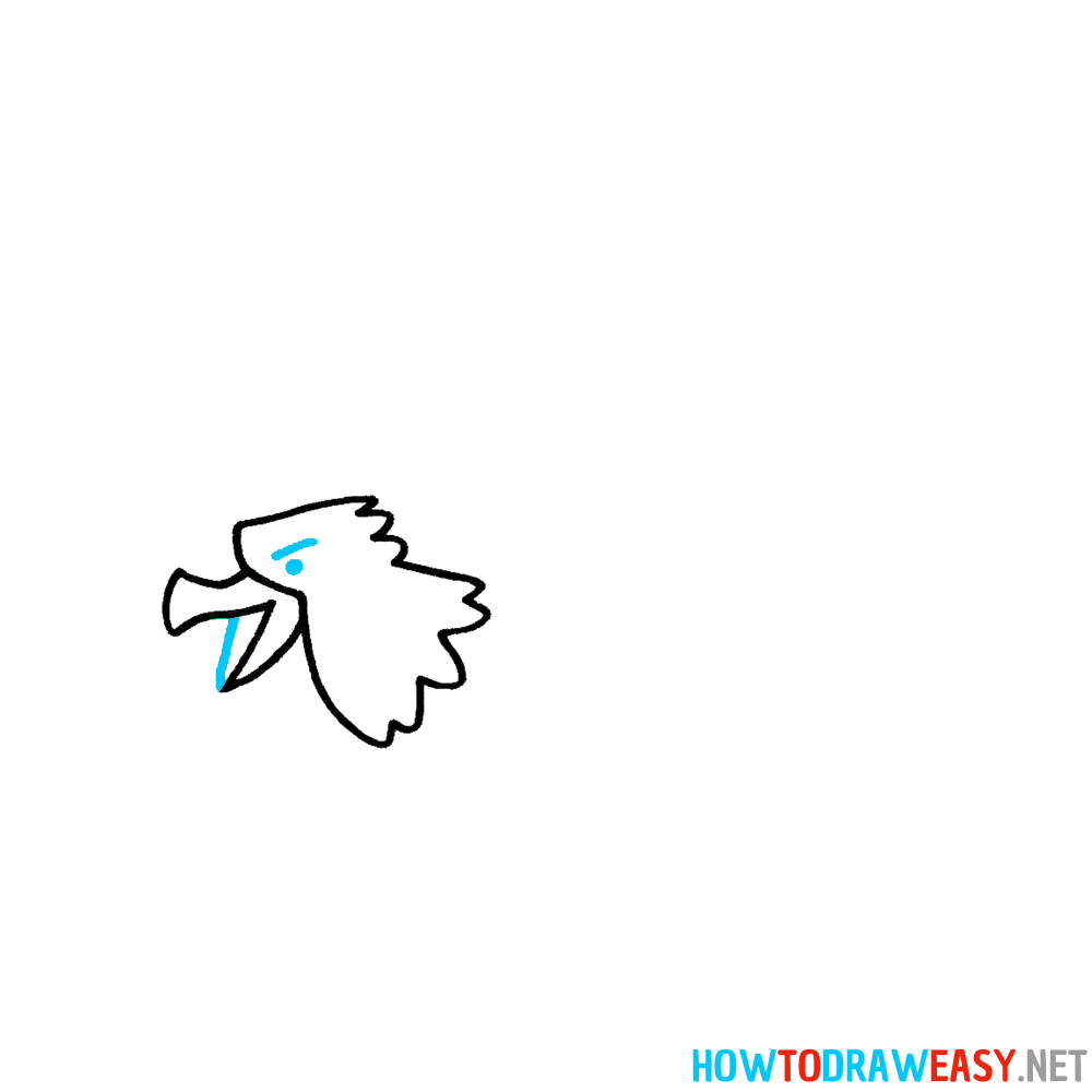 Eagle Drawing Third Step