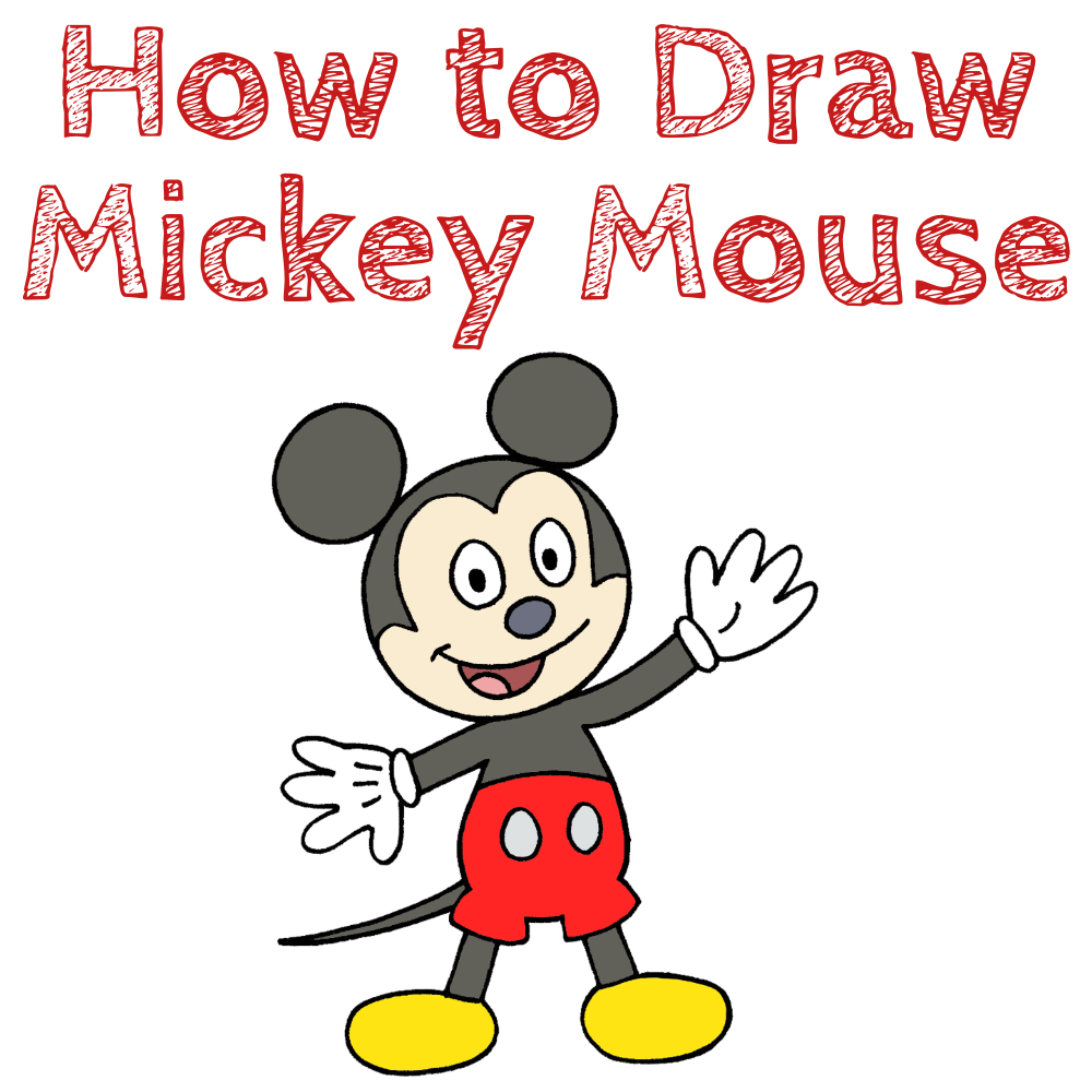 Mickey Mouse Drawing