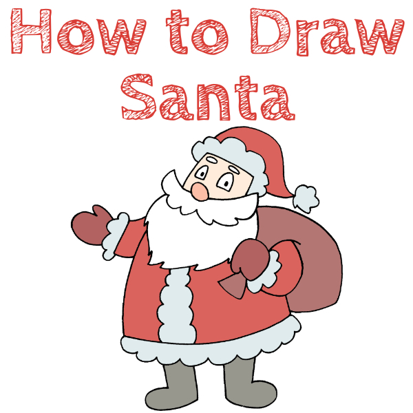How to Draw Santa